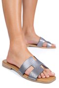 PAPUCI PEWTER PIELE NATURALA HSP100TJ
