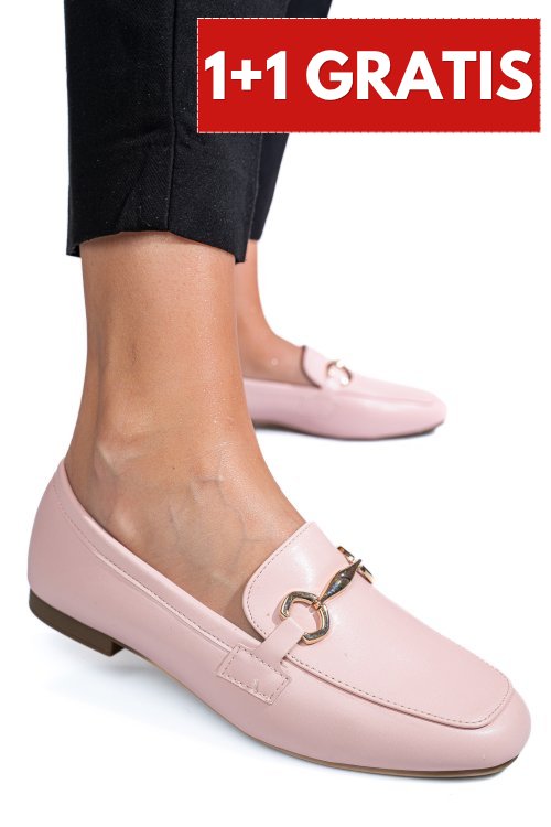 Mocasini pink ospd654
