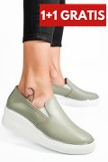 MOCASINI GRI INCHIS PIELE NATURALA TSP3097