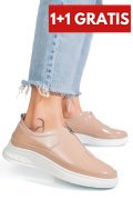 MOCASINI ROZ PIELE NATURALA LACUITA FSP002287