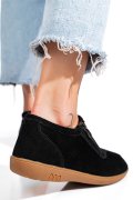 PANTOFI NEGRI PIELE NATURALA INTOARSA PSPL301