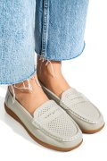 MOCASINI GRI PIELE NATURALA TSP3041