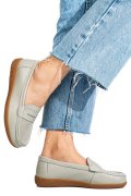 MOCASINI GRI PIELE NATURALA TSP3041