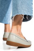 MOCASINI GRI PIELE NATURALA TSP3041