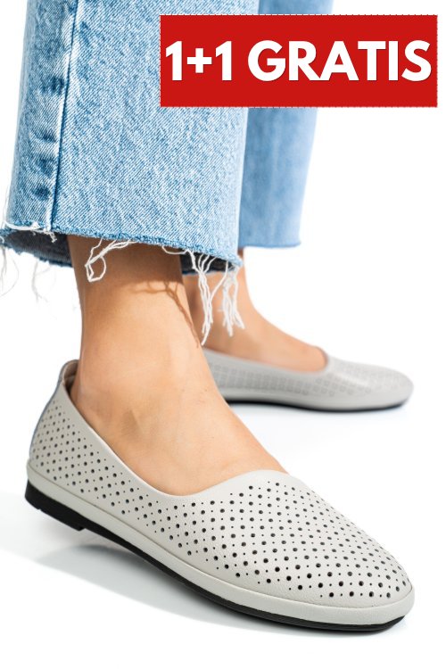 Espadrile gri piele naturala jspy3763
