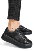 PANTOFI SPORT BLACK PIELE NATURALA FSP001-848