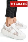 PANTOFI SPORT WHITE PIELE NATURALA FSP001-848