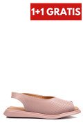 SANDALE ROZ PIELE NATURALA TSP6028