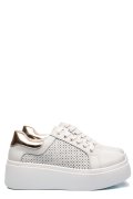 PANTOFI SPORT ALBI PIELE NATURALA TSP6042