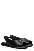 SANDALE NEGRE PIELE NATURALA TSP6028