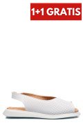 SANDALE ALBE PIELE NATURALA TSP6028