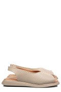 SANDALE BEJ PIELE NATURALA TSP6028