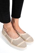 ESPADRILE BEJ PIELE NATURALA PSPL2033