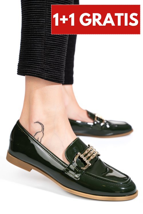 Mocasini green hspt254