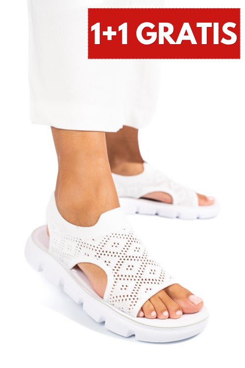 Sandale white 2sp202