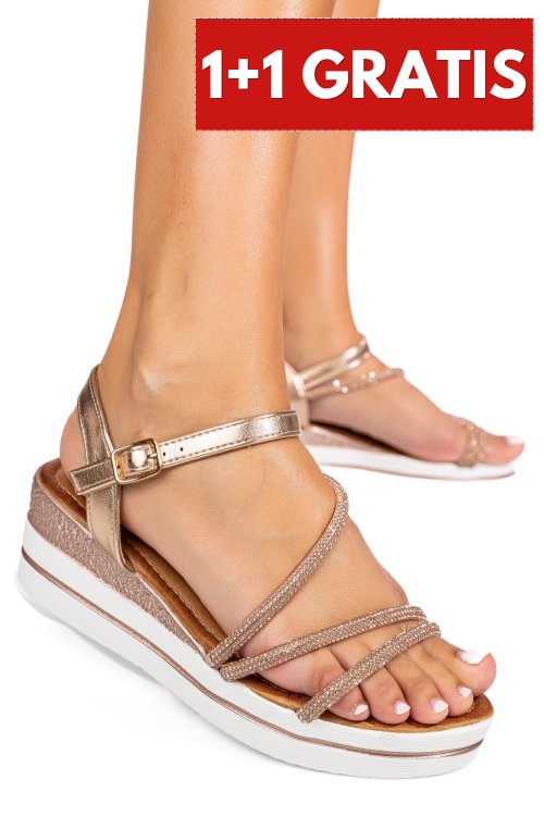 Sandale champagne tspz165