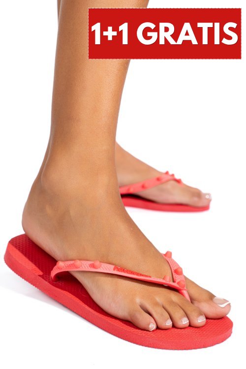 Papuci rosii havaianas