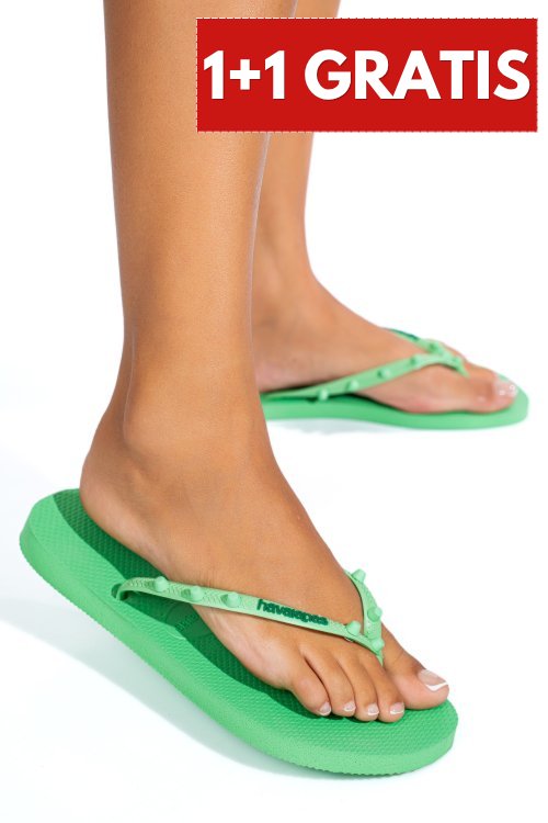 Papuci verzi havaianas