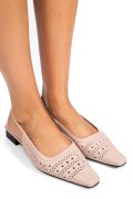 SANDALE ROZ PIELE NATURALA SSPN4010