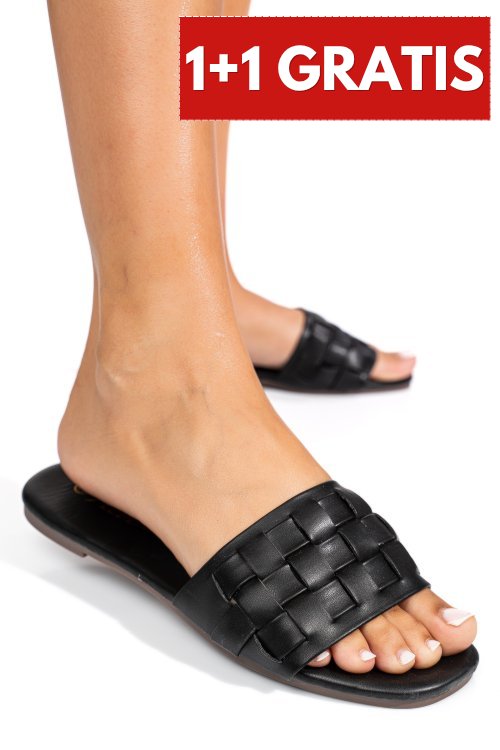 Papuci black fsp10