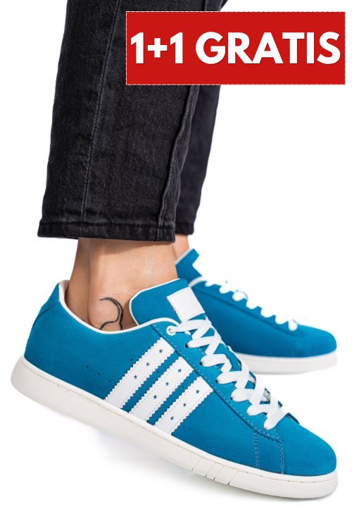Pantofi sport turcoaz piele naturala 0sp7199