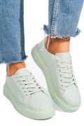 PANTOFI SPORT VERZI PIELE NATURALA FSP001765