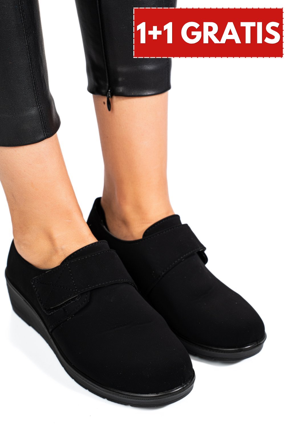 PANTOFI BLACK 7SP75 - Superpantofi