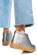 GHETE DARK GREY PIELE NATURALA 9SP602-2