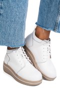 GHETE ALBE PIELE NATURALA 0SP588