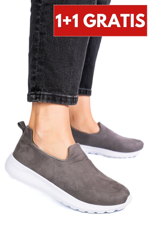 Pantofi grey suede mspm119