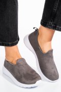 PANTOFI GREY SUEDE MSPM119