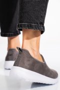 PANTOFI GREY SUEDE MSPM119