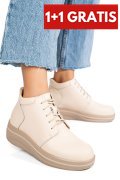 GHETE BEJ PIELE NATURALA 0SP588
