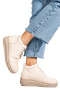 GHETE BEJ PIELE NATURALA 0SP588