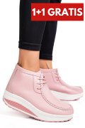 GHETE ROZ PIELE NATURALA ASP385