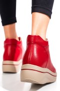 GHETE ROSII PIELE NATURALA 0SP588