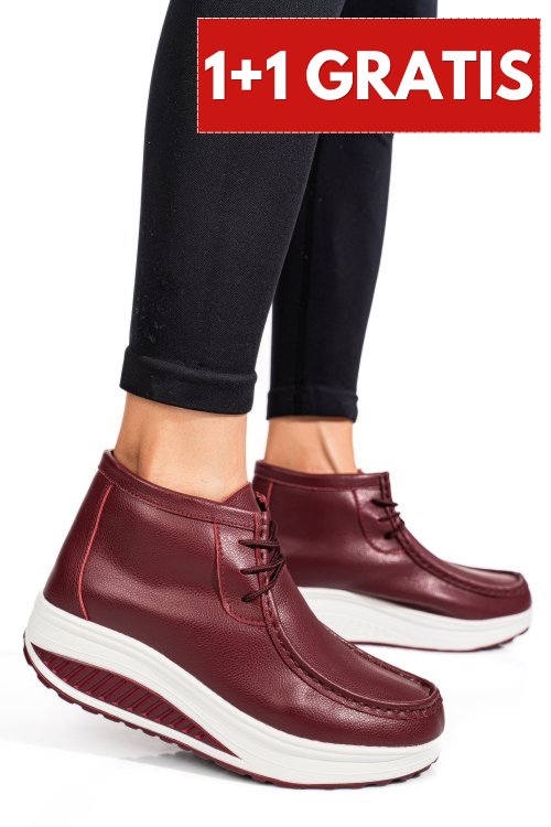 Ghete visinii piele naturala asp385