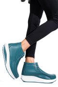 GHETE ALBASTRE PIELE NATURALA ASP385