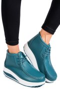 GHETE ALBASTRE PIELE NATURALA ASP385
