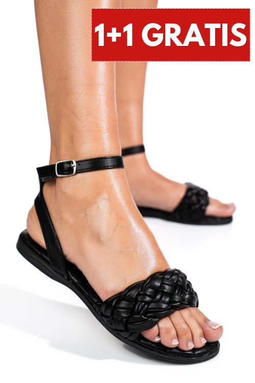 Sandale black sk247-j54