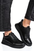 PANTOFI SPORT NEGRI PIELE NATURALA TSP6090