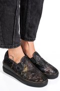MOCASINI NEGRI PIELE NATURALA TSP3097