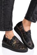 MOCASINI NEGRI PIELE NATURALA TSP3097