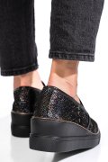 MOCASINI NEGRI PIELE NATURALA TSP3097