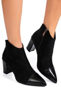 BOTINE BLACK SUEDE VSPN3107
