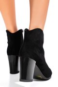 BOTINE BLACK SUEDE VSPN3107