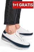 PANTOFI SPORT ALB BLEUMARIN PIELE NATURALA FSP0011801