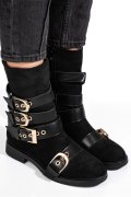 CIZME BLACK SUEDE ASP9619
