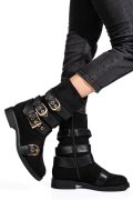 CIZME BLACK SUEDE ASP9619