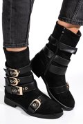 CIZME BLACK SUEDE ASP9619